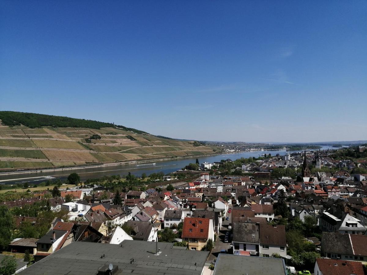 Grosses Panorama Apartment Bingen am Rhein Kültér fotó